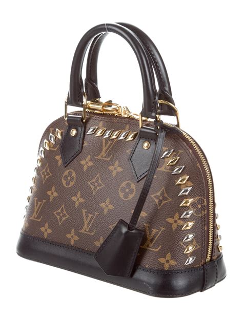 louis vuitton alma bb personalised|Louis Vuitton Alma bb lining.